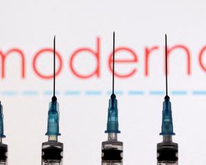 Moderna says trial data showed that when given as a fourth dose, the variant-adapted shot raised...