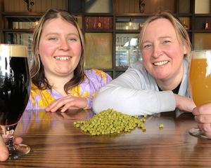 University of Otago food science honours student Sian Menson (left) and former Emerson’s...