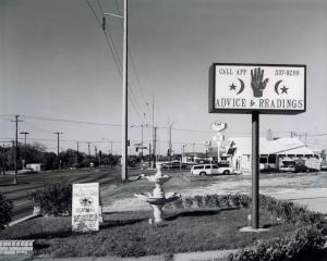 Mrs Green Sign, Dallas, Texas, 23 October 1988, by Laurence Aberhart.