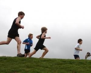 The Otago primary schools cross country held at Balmacewen Intermediate on Friday. Photo by Peter...