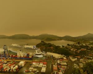 The sky over Port Chalmers turned brown in January 2020 when smoke from the Australian wildfires...