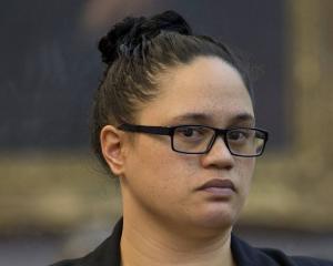 Stacey Reriti in the dock during her sentencing for sexual violation of a 10-year-old boy. Photo:...