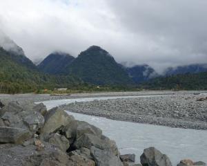 The Waiho River. Photo: RNZ