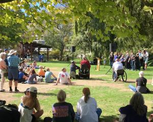 The Wanaka Festival of Colour 2023 was ceremonially opened at the Dinosaur Park with an informal...