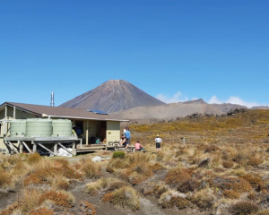 Oturere Hut on the Tongariro Northern Circuit. Photo: RNZ