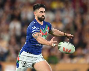 Shaun Johnson in action against the Broncos. Photo: Getty Images