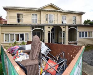 Mark’s belongings lie in a skip outside the Dunedin boarding house that was his home for more...