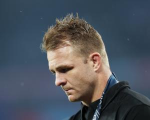 All Blacks captain Sam Cane shows his dejection at fulltime after his side’s 12-11 loss to the...