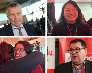 From top left: David Parker, Naisi Chen, Grant Robertson and Barbara Edmonds. Photos: RNZ 