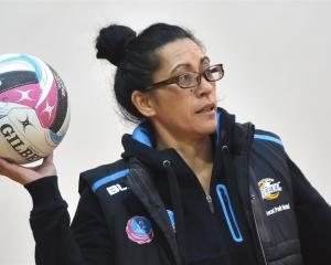Steel coach Noeline Taurua displays a  range of emotions during a training session at the Edgar...
