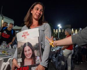 Ayelet Levy Shachar, mother of Naama Levy (19) who was abducted by Hamas during the October 7...