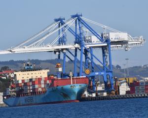 The carbon use profiting Port Otago. PHOTO: STEPHEN JAQUIERY