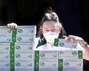 Pharmacist Leigh Ribeiro, of Roslyn Pharmacy, says there has been an increase in requests for...