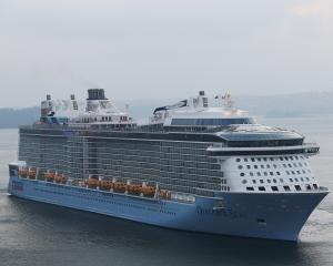 The cruise ship Ovation of the Seas. Photo: Getty Images/file