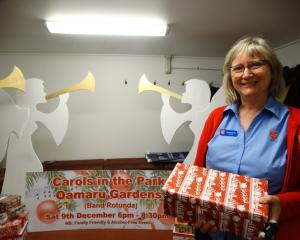 Salvation Army Captain Jocelyn Smith is preparing for the Christmas Carols in Gardens event next...