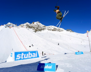 Ruby Star Andrews in action in Stubai, Austria. Photo: Supplied.