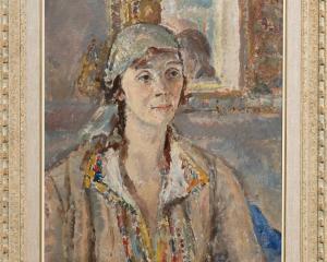 From A Traveller of the East, undated, c.1930-35, by Ethel Walker. Oil on canvas. COLLECTION OF...