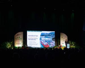 The 1100 delegates attending the Asian Seed Congress filled up Christchurch’s Te Pae Convention...
