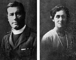 Rev. E. N. Merrington, newly inducted into the pastoral charge of First Church, Dunedin, and Mrs...