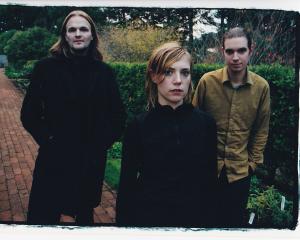 Members of Dunedin band Cloudboy (from left) Craig Monk, Demarnia Lloyd and Johannes Contag...