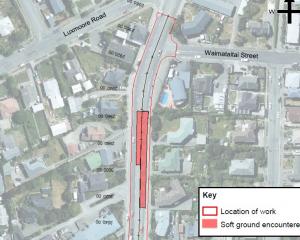 Resurfacing has once again begun on a section of Evans St between Waimataitai and Pringle St....