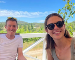 Rohan Dennis and wife Melissa Hoskins. Photo: Instagram