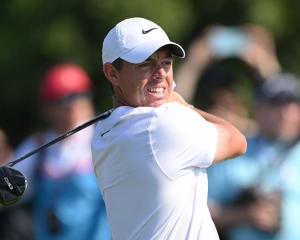 Rory McIlroy at a tournament in Dubai earlier this month. Photo: Getty Images  