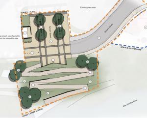 Plans for Riverside Park. PHOTO: SUPPLIED
