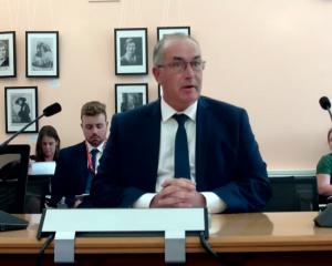 Allied Press chief executive Grant Mckenzie speaks to Parliament’s economic development, science...