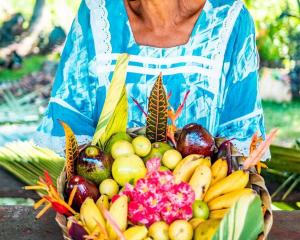 The food is fresh and bountiful in New Caledonia. PHOTO:THIO-THIO- ONEYE PRODUCTION