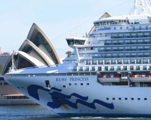 The Ruby Princess left Sydney on March 8 for New Zealand and returned 11 days later. Photo: Getty...