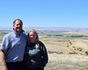 Matakanui Station owners Andrew and Tracy Paterson on their 8700ha sheep and beef operation in...