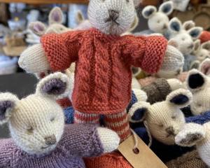 Hand-knitted teddy bears sold at the Temuka Pottery Retail shop have raised $3000 for the...