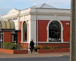 Balclutha Library will have remedial work in the next 12 months. PHOTO: NICK BROOK