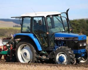 Timaru ploughman Bob Mehrten often takes his Ford tractor to ploughing competitions worldwide....