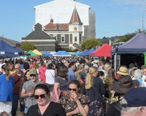 Dunedin has one of the most popular farmers’ markets in the country. Photo: Linda Robertson