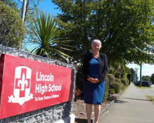 Lincoln High School principal Kathy Paterson will depart at the end of term two. PHOTO: DANIEL ALVEY