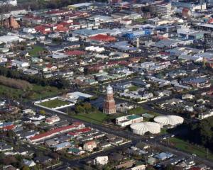 An aerial shot of Invercargill. Southland’s drop on the economic scoreboard was largely driven by...