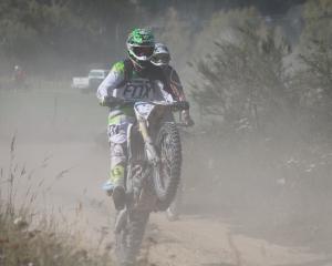 A rider in the 2021 Danseys Pass Trail Ride. PHOTO: KAYLA HODGE