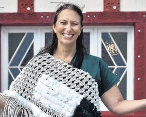 Proud moment . . . Deputy vice-chancellor Māori professor Jacinta Ruru celebrates her appointment...