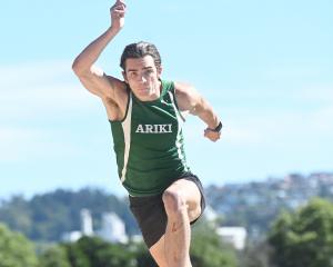 Shay Veitch is aiming big for the Sir Graeme Douglas International in Auckland tomorrow. PHOTO:...