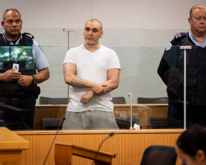 Rene Francis Thomas appears for sentencing in the High Court at Auckland after a jury found him...