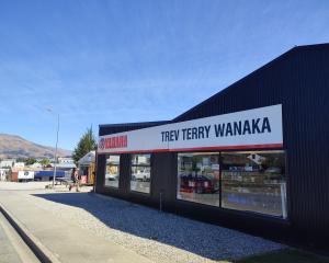 The business behind Trev Terry Marine’s Wānaka shop went into receivership last month. PHOTO:...