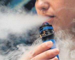 Vaping . . . Many young people are being attracted to vaping. PHOTO: FILE