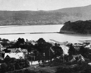 Dunedin from Andersons Bay. — Otago Witness, 11.3.1924 