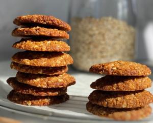 Anzac biscuits are a staple in Australia and New Zealand. File photo