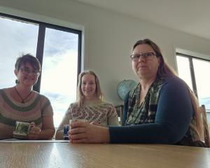 Event organisers (from left) Sarah la Roux, Amy Hughes and Michelle Wood have been busy planning...
