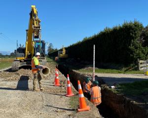 The district council has built 27km of pipeline between Darfield, Kirwee and the Pines Wastewater...