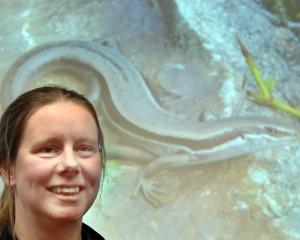 Dr Jo Monks of the Otago University Zoology Department. PHOTO: PETER McINTOSH