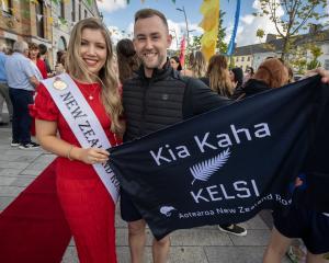 Kelsi Wallace was proud to represent New Zealand at the Rose of Tralee international festival...